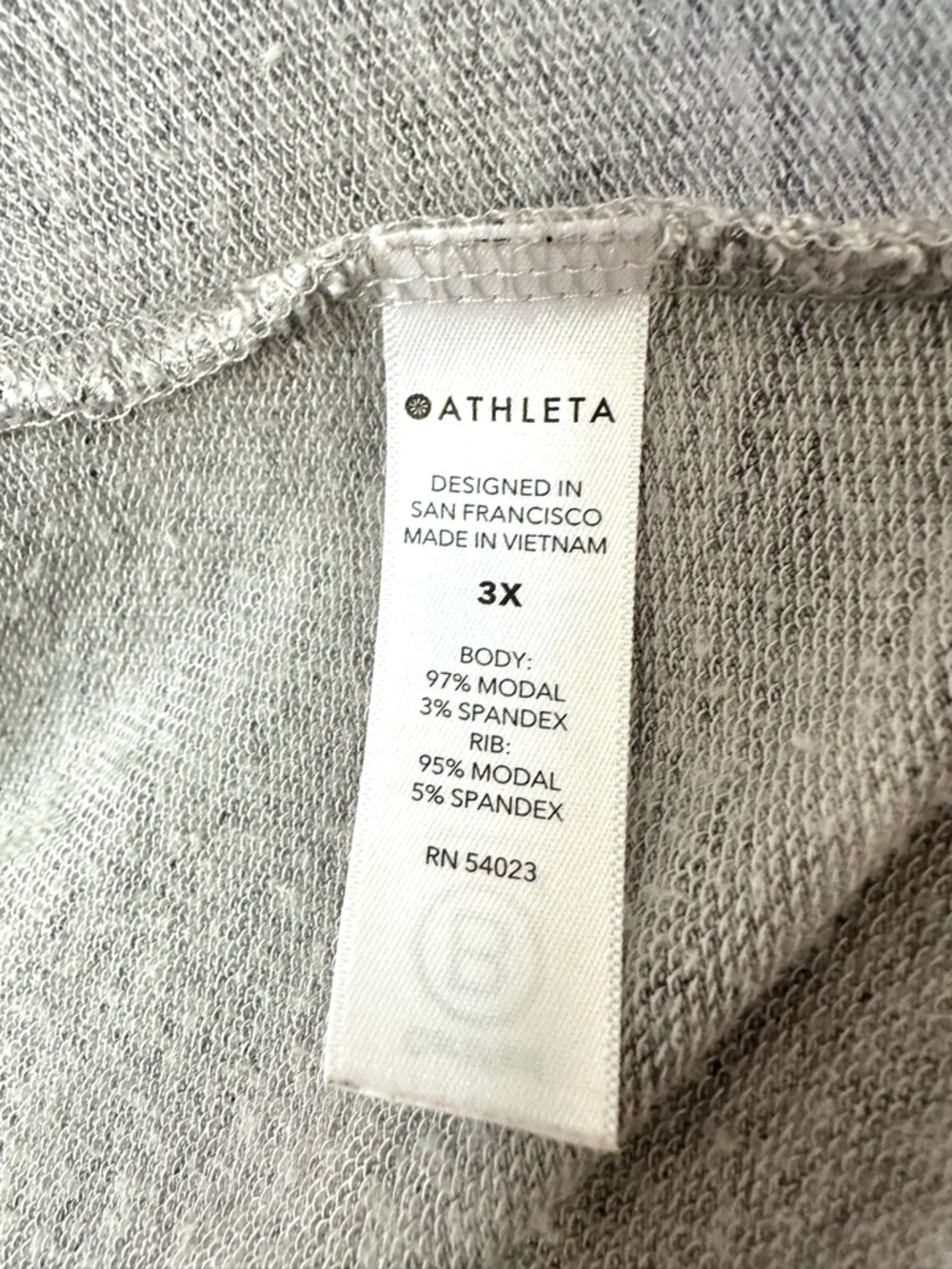 Pranayama Wrap by Athleta – Gray Heather – Women’s 3X - Picture 9 of 11